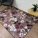 Турецький безворсовий килим в спальню "Квіткове поле"