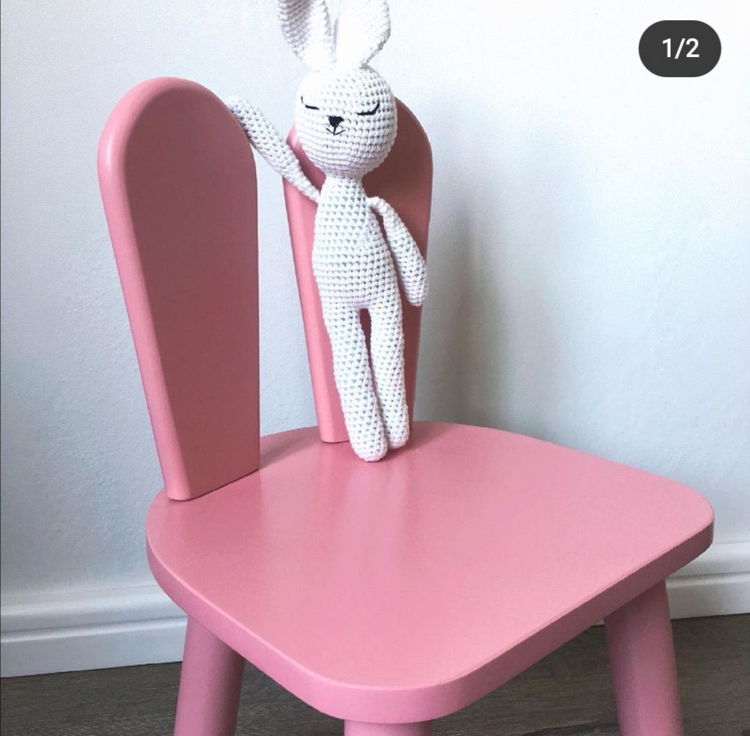Детский деревянный стул "Зайка"