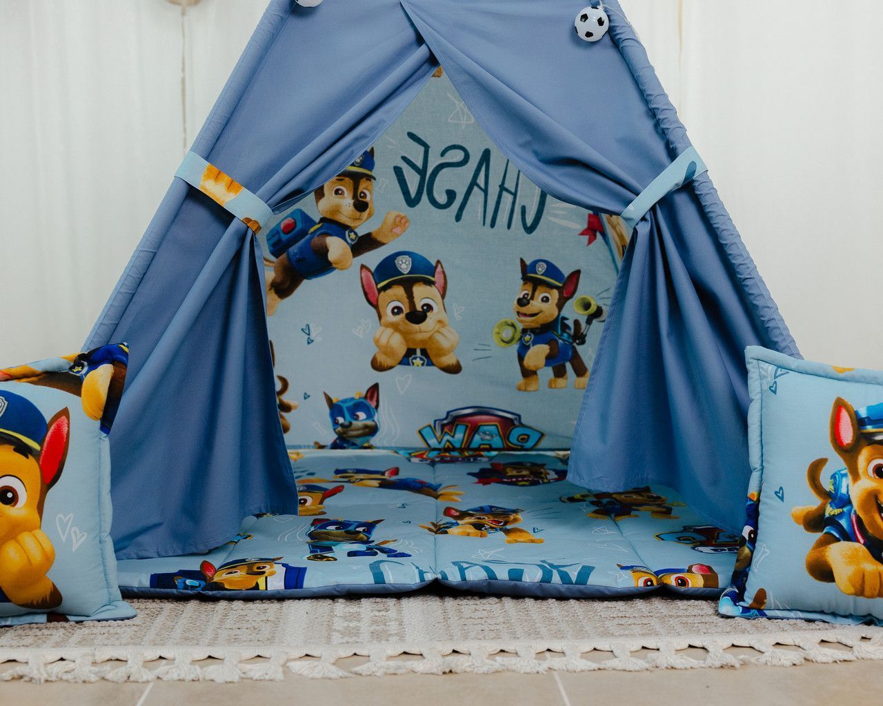 Вігвам палатка для хлопчика Paw Patrol. Повний комплект