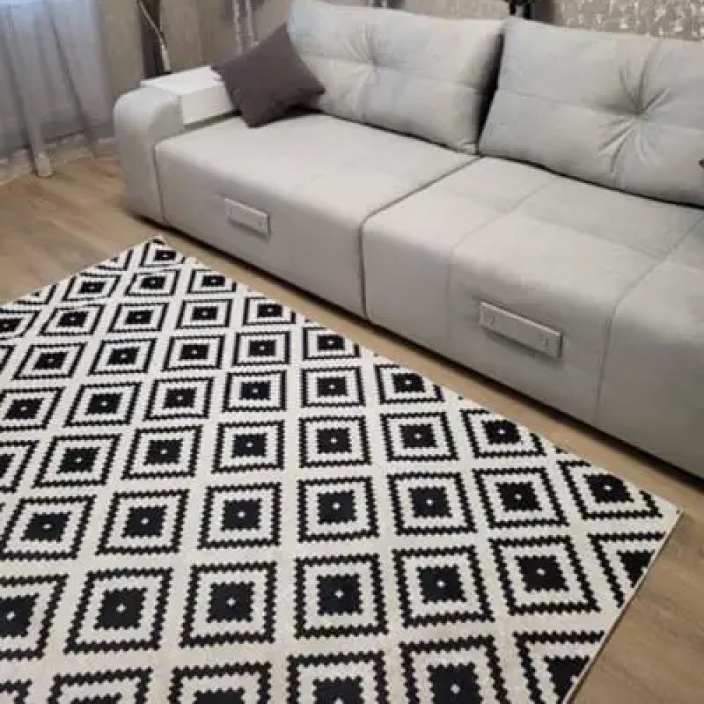 Килим турецький у спальню Сканді, 80х250 см