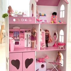 "Коттедж Звездный" кукольный домик MagicHouse для Барби с террасой