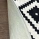 Килим турецький у спальню Сканді, 80х250 см