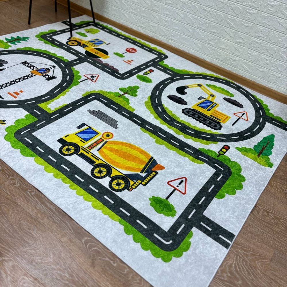 Дитячий безворсовий килим Mod05485, 150х200 см