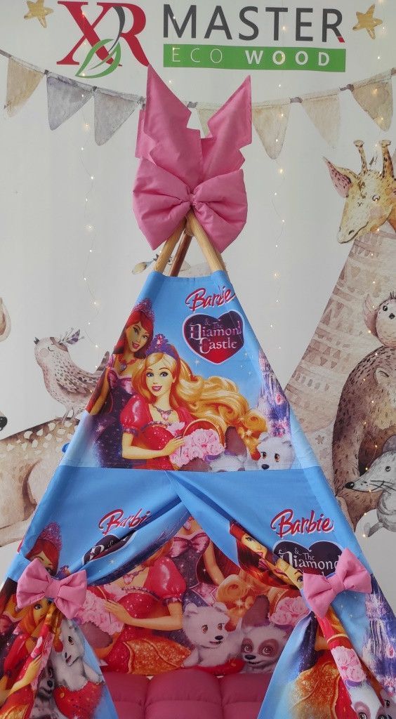 Вігвам Лялька Барбі ( Barbie ) БОН БОН Повний комплект !
