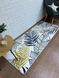 Турецкий безворсовой ковер в спальню "Золотые листья"