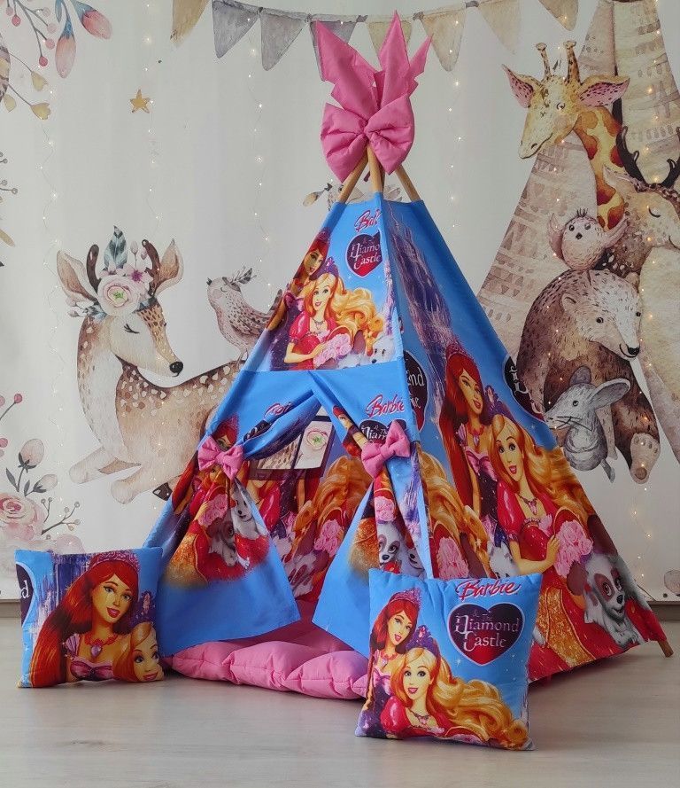 Вігвам Лялька Барбі ( Barbie ) БОН БОН Повний комплект !