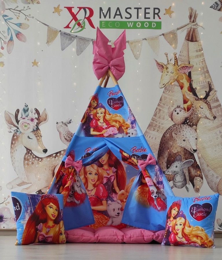 Вігвам Лялька Барбі ( Barbie ) БОН БОН Повний комплект !