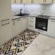 Турецкий безворсовый коврик Пирамида, 80х150 см