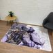 Турецький килим у спальню "Фіолетові чорнила"