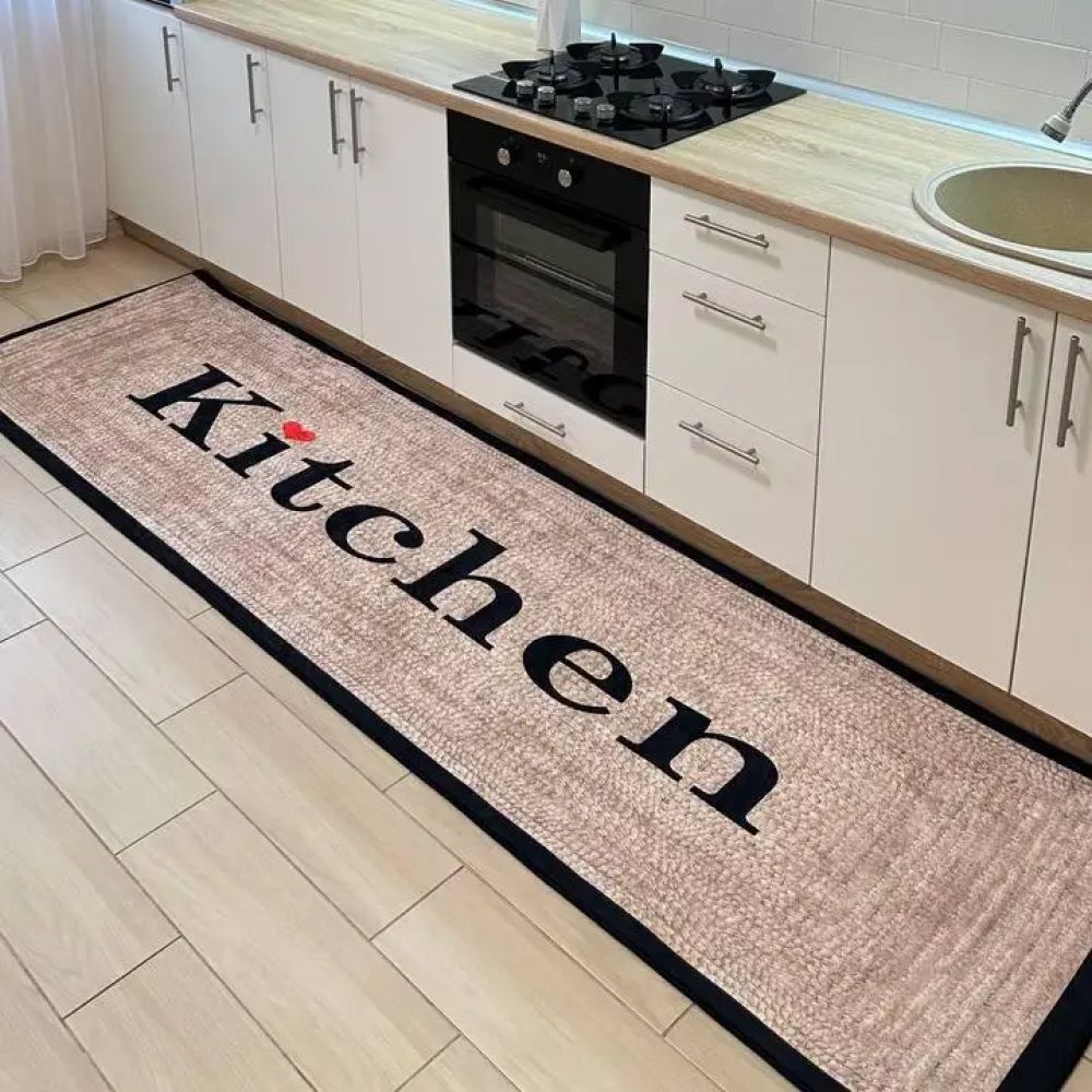 Турецкий безворсовый ковер для кухни Кухня-этник, 80х250 см
