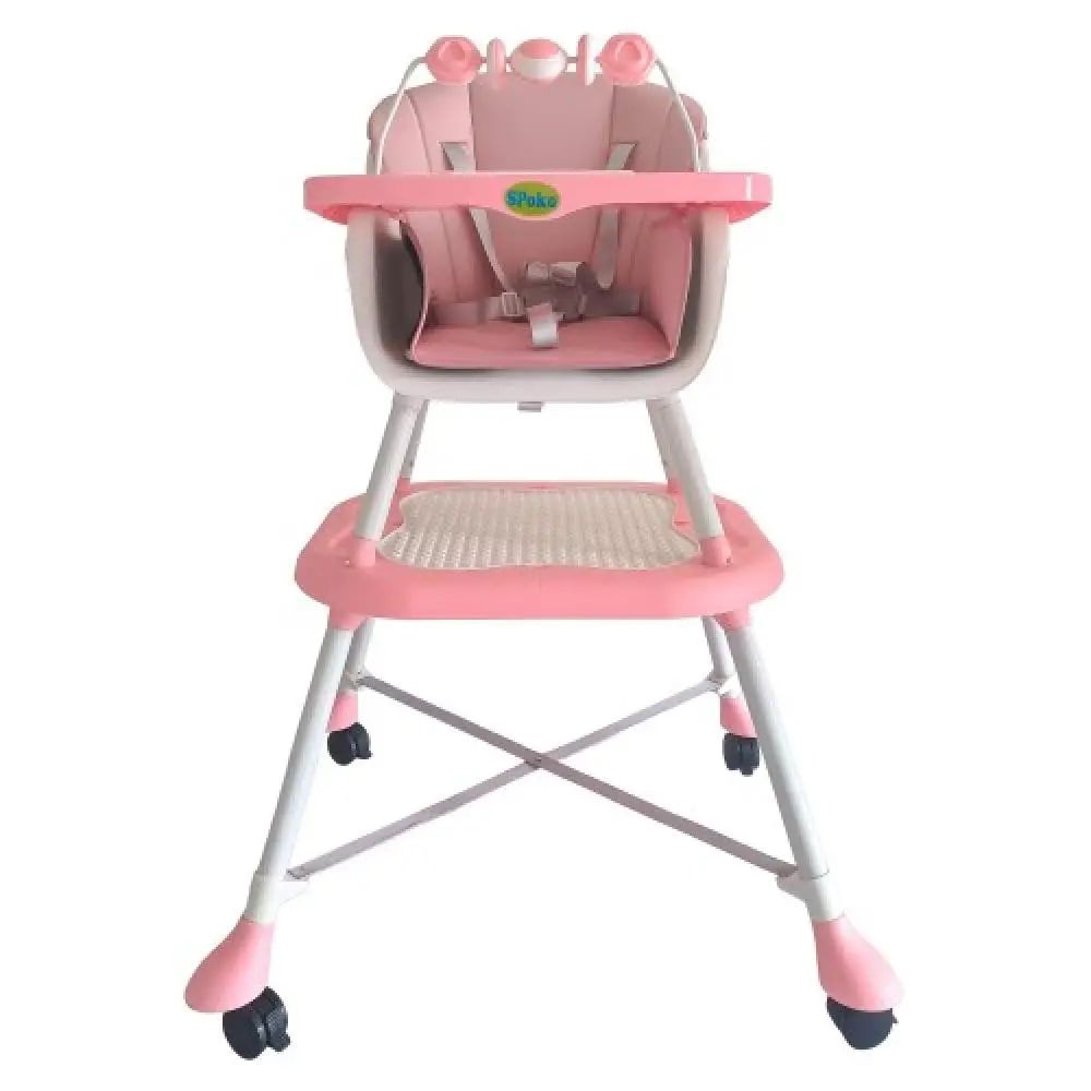 Стільчик для годування дитини SPOKO SP-08 рожевий