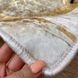 Турецький безворсовий килимок Арабеск голд, 80х250 см