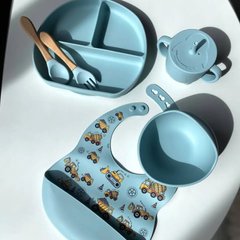 ПАКУНОК МАЛЮКА Комплект дитячого посуду! + ПОДАРУНОК