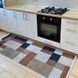 Килим сучасний безворсовий Mod04797, 80х250 см