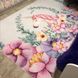 Турецкий безворсовый ковер "Поляна цветов с единорогом" 140х190см