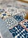 Турецкий безворсовый ковер "Турецкая Мозаика" на подкладке из эко-кожи 80х200см