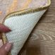 Килимок турецький безворсовий Рожеве золото, 80х150 см