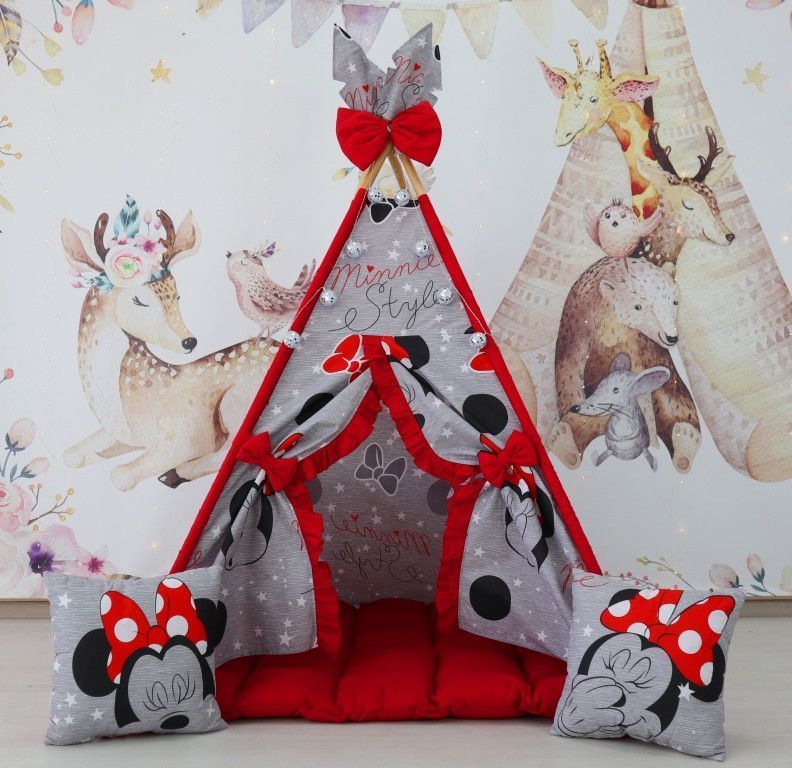 Вігвам для дівчинки Minnie style БОН БОН Повний комплект