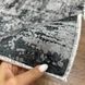 Ковер турецкий безворсовый Деко темно-серый, 140х200 см