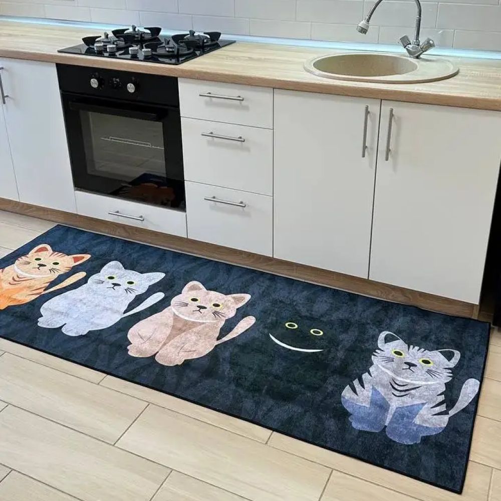 Килим сучасний безворсовий Mod02402, 80х200 см