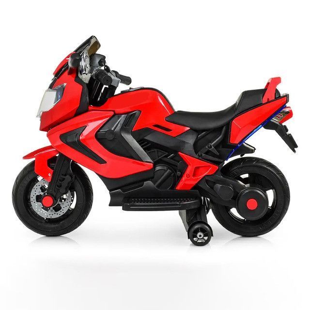 Детский электромотоцикл SPOKO SP-1600 красный