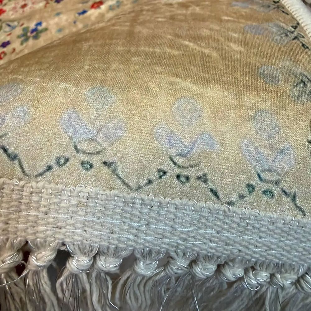 Килим турецький абстрактний Флора (мікровелюр), 80х150 см