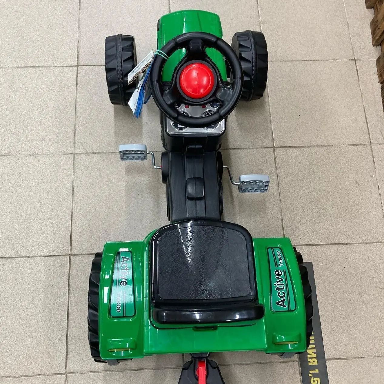 Педальный трактор Pilsan🚜 с откидным прицепом
