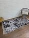 Турецкий ковер в спальню "Графит" 100х160 см