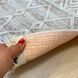Турецький безворсовий килимок Текстура на еко-шкірі, 80х150 см