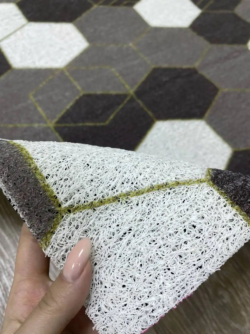 Прорезинений килимок для передпокою ( придверний килимок)