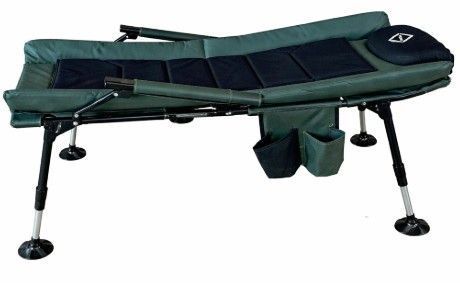 Кресло стул рыболовный раскладной шезлонг Bonro B-22 темно-зеленое