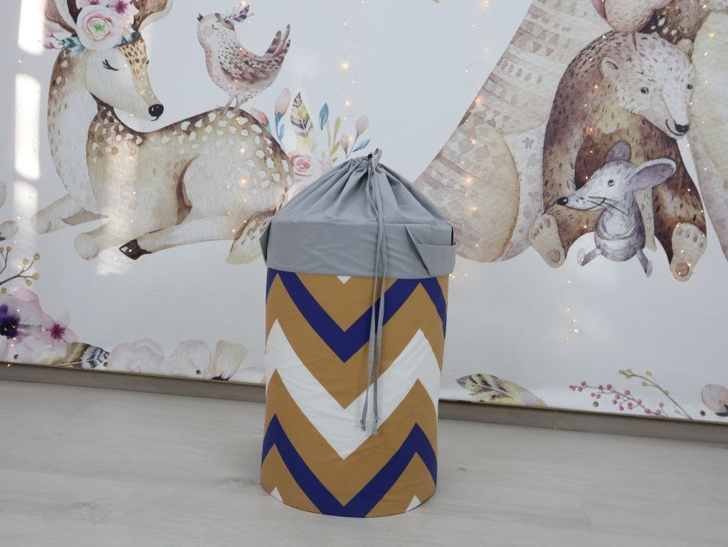 Корзина для игрушек с затяжкой Индеец