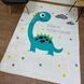Килимок турецький безворсовий Динозаврик, 100х160 см
