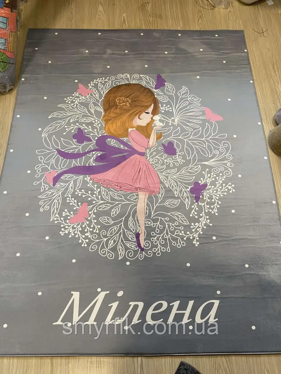 Турецький безворсовий килимок під замовлення для дитячої