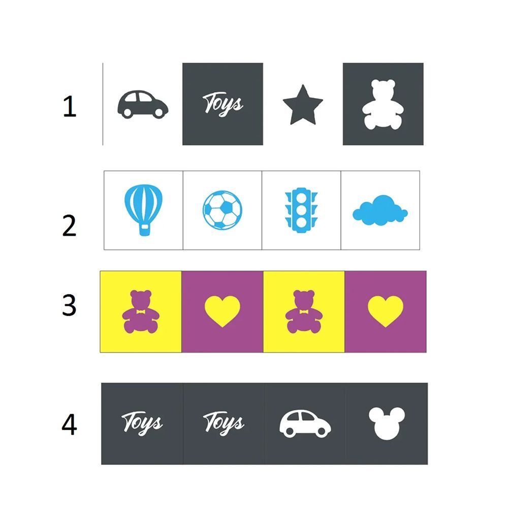 Стелаж дитячий Будиночок для іграшок та книг, 10 клітинок