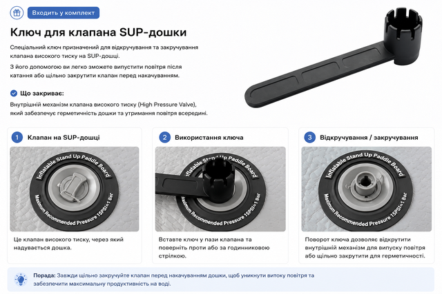 SUP-дошка надувна для плавання Atleto 350 см сіра + сидіння