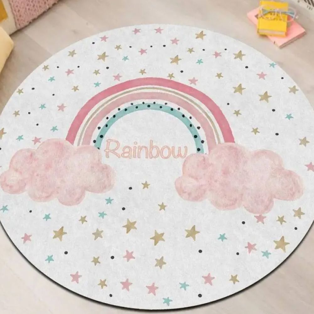 Ковер круглый в детскую Rainbow, &Oslash; 100 см