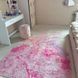Ковер турецкий безворсовый Пинк сплеш, 100х150 см