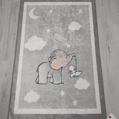 Плюшевый утепленный детский ковер "Слоненок"