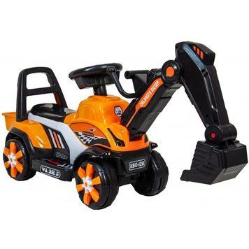 Экскаватор детский трактор большой Spoko SP-128 желтый