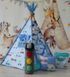 Вігвам Веселі перегони + кошик для іграшок Повний комплект !