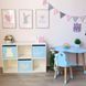 Стеллаж детский Toys dolls / Toys cars для игрушек и книг, 6 ячеек