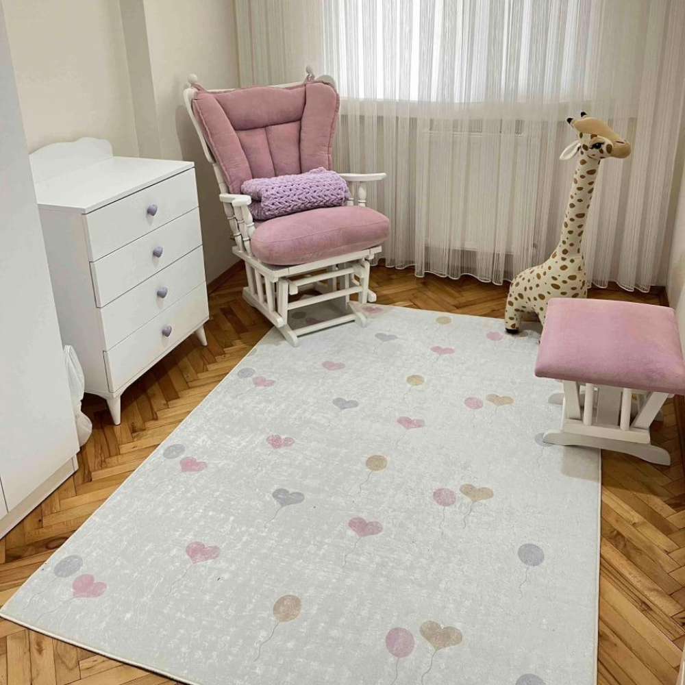 Дитячий килимок Сердечки, 180х280 см