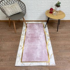 Турецький безворсовий килим "Сапфір" підкладка з еко-шкіри