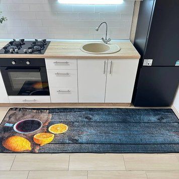 Килимок для кухні Чай з лимоном, 80х150 см