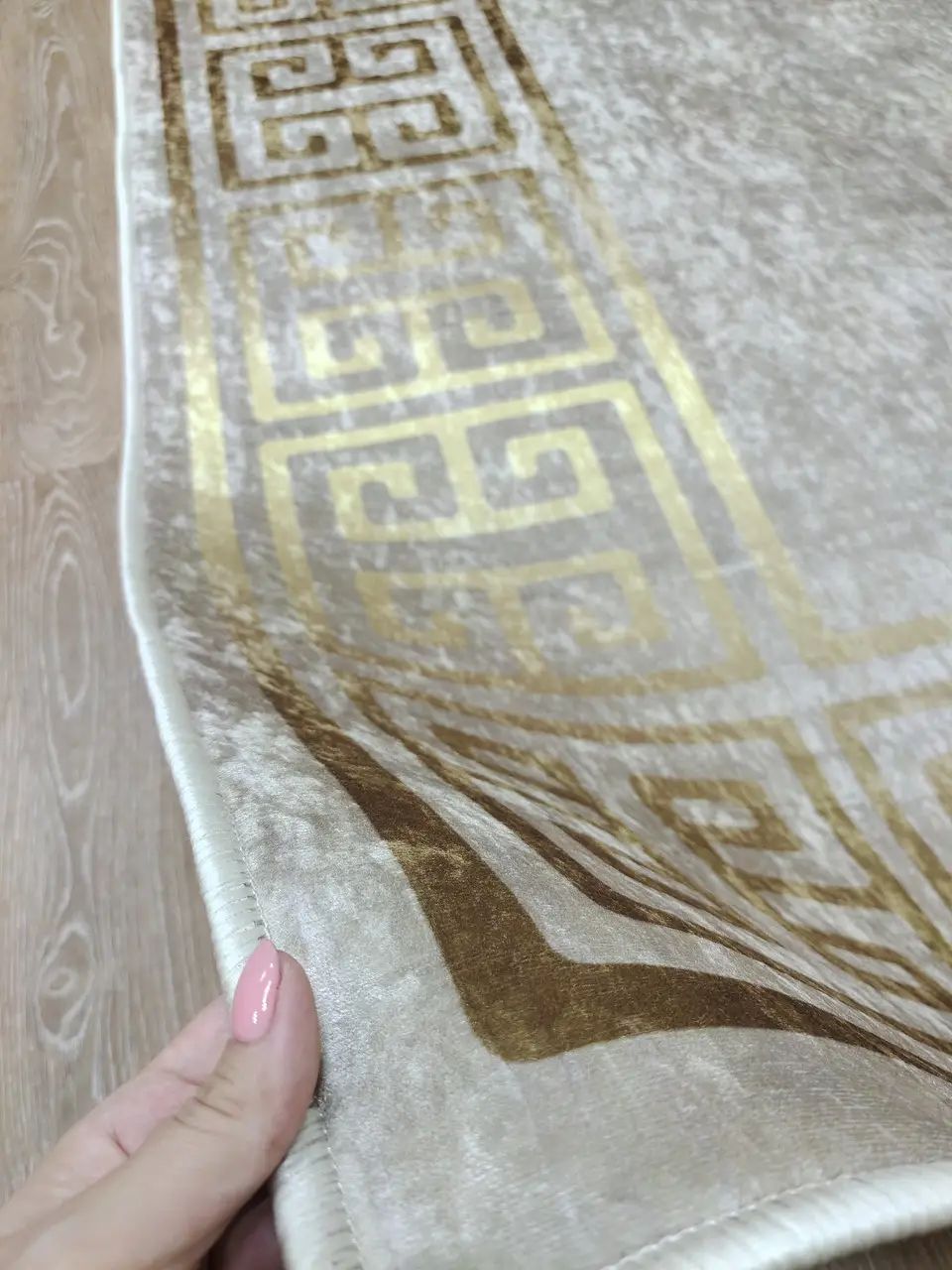Турецький килимок безворсовий "Єгипетський світлий" 80х250см