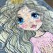Килим турецький безворсовий Дівчинка з дорогою, 100х160 см