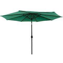 Зонтик садовый регулируемый с наклоном зеленый Bonro B-016 3м 8 спиц