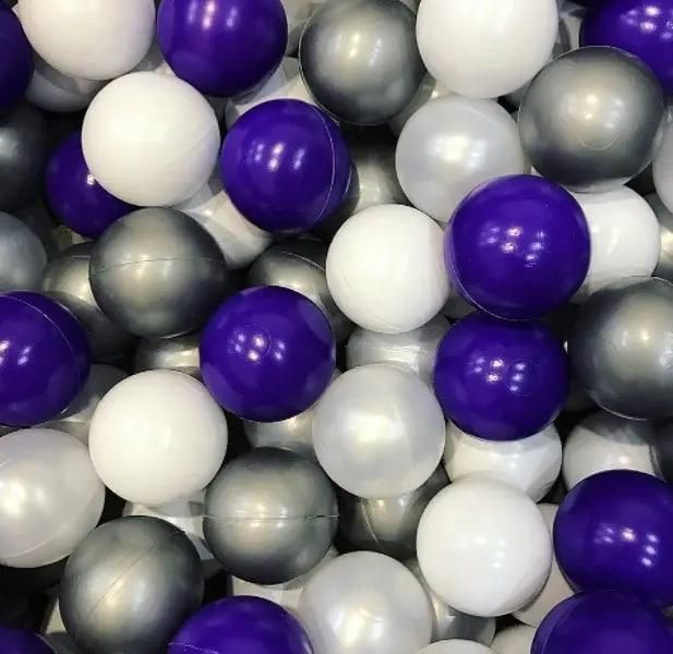 Сухий басейн з кульками в комплекті (200 шт) бежевого кольору 100 х 40 см велюр