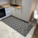 Ковер турецкий универсальный для дома Мозаика, 80х250 см
